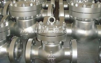 API 6D Cast steel flanged swing check valve Class 600lbs
