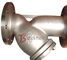 PN16 Y Type Strainer Cast Stainless Steel A351-CF8 1.4308 Flanged Y Filter