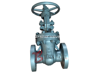 Ansi 300LB Cast Steel Flexible Wedge Gate Valve 2inch Flanged Manual Valve PN50