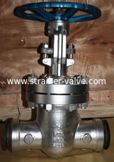 API Carbon Steel BW Industrial Gate Valve Butt Welded Ends ANSI Class 300Lbs-1500Lbs