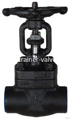 ANSI Forged Steel Gate Valve, Sw Ends Handhwheel Forged Gate Valves