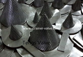 Industrial start up temporary pipeline strainer for pumps and valves