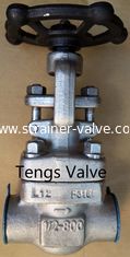 API 602 High Pressure Forged Steel Gate Valve, 316SS Screwed Ends Npt Handwheel Gate Valves