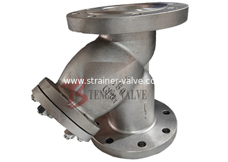 Ansi 150Lb Y Type Strainer A351 CF8M Stainless Steel SS316 Flanged Y Filters For Seawater
