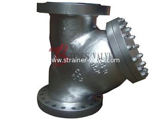 A216 WCB Ansi 600 LB 14inch Dn350 Cast Steel Carbon Steel Flanged Y Strainer