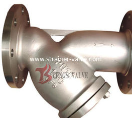 PN16 Y Type Strainer Cast Stainless Steel A351-CF8 1.4308 Flanged Y Filter