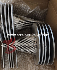 Stainless Steel 316 Temporary Strainer Conical Type Flange to Pn16 For Suction Pump