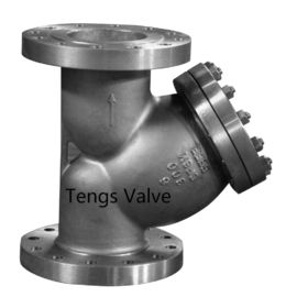 API Y Filter Flanged Cast Steel Industrial Y Yype Strainer Ansi Standards