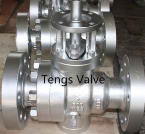 Cast Steel Industrial Trunnion Mounted Full Bore Manual Ball Valve