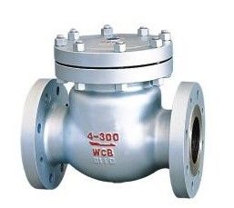 API 6D Cast Steel Flanged Swing Check Valve Class 300Lbs