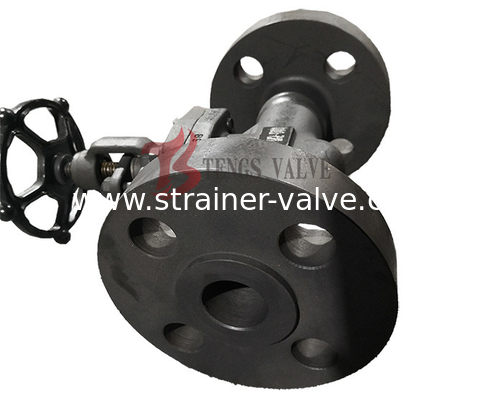 API598 Test Carbon Steel A105 N Globe Valve DN40 for Your Requirements