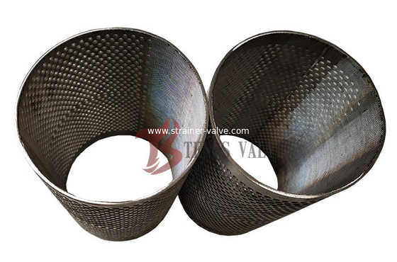 Y Strainer Basket Stainless Steel Screen SS316L Suitable for Strainer and Filter Spare Parts